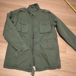M65 style jacket olive green